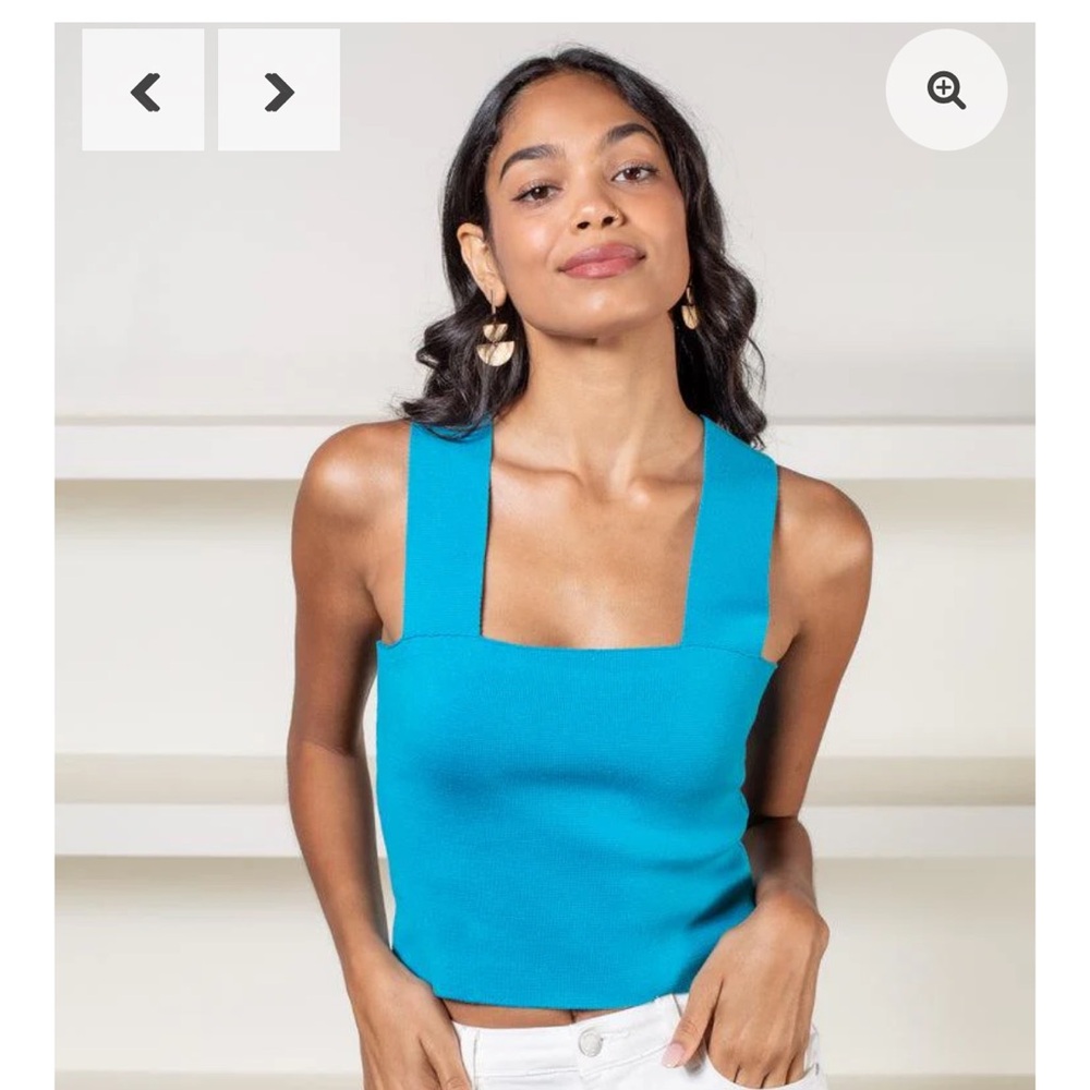 525 America team square neck tank